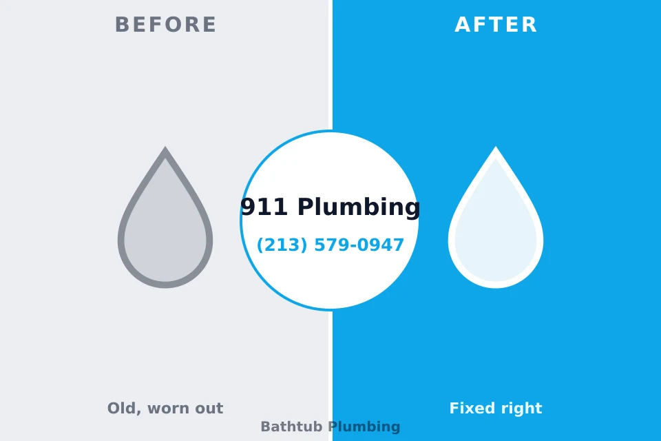 Before and after: plumbing repair Mount Pleasant, IA